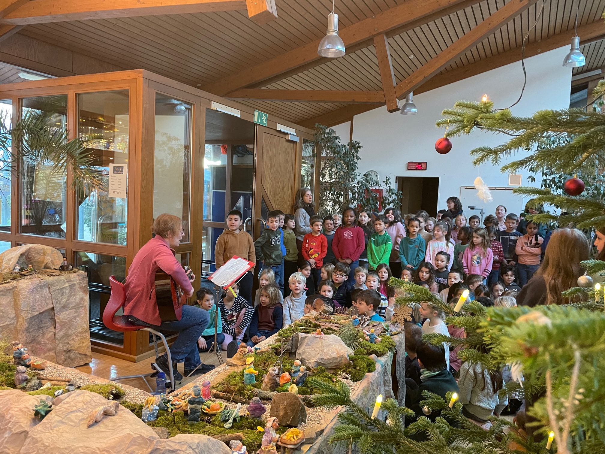 Adventssingen in der Mühlmattenschule