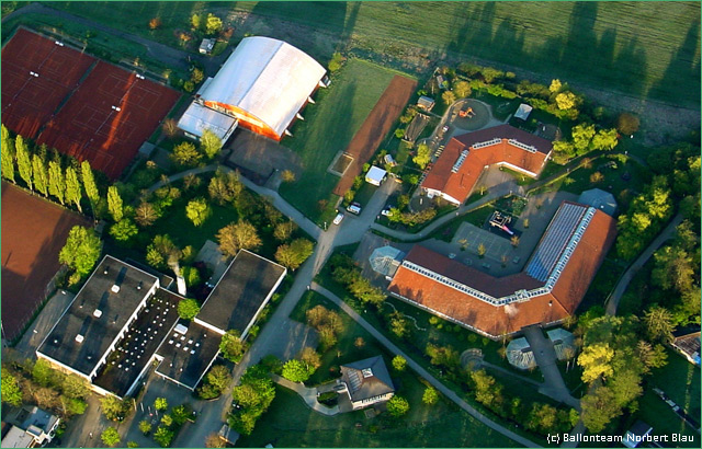 Luftbild der Mühlmattenschule